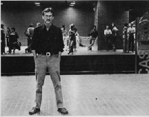 Toby Marotta at Castro Station1980