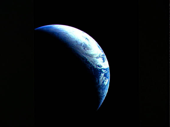 earth in space